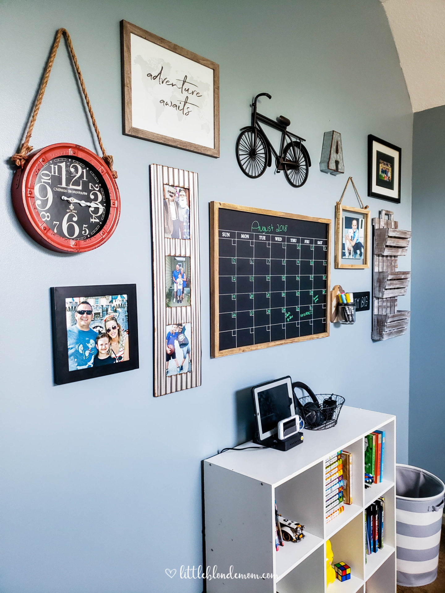 Aden’s Tween Bedroom Update: Gallery Wall